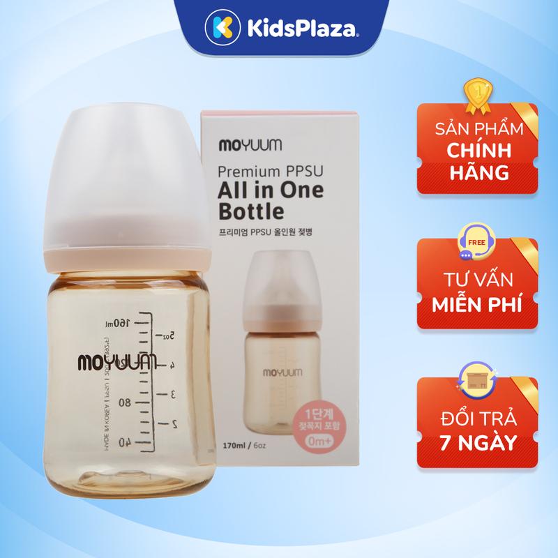 Bình sữa Moyuum size 170ml/270ml Hàn Quốc chính hãng bình  sữa  sơ  sinh