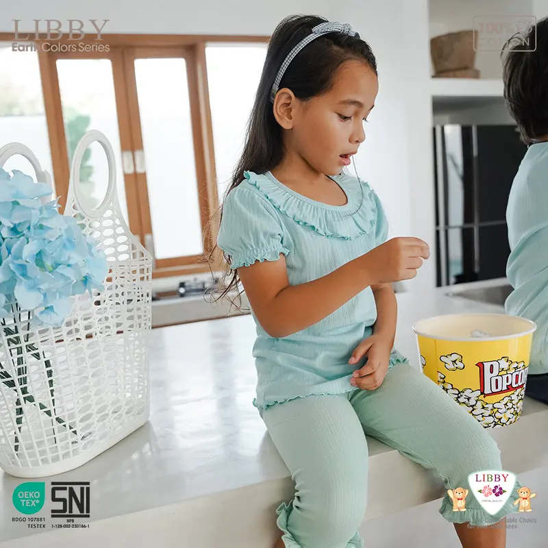 LIBBY Earth Colours Easy Shirt Girl (1PCS /Pack) 7