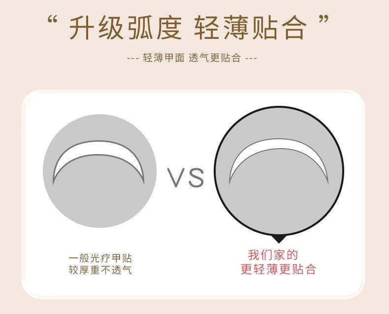 Product Introduction of 9.9 Six Boxes of Wearable Nails 2024 New Style Brightening Nail Art High-end Ins Wearable Nails Pure Desire Style Student Nail Stickers 4