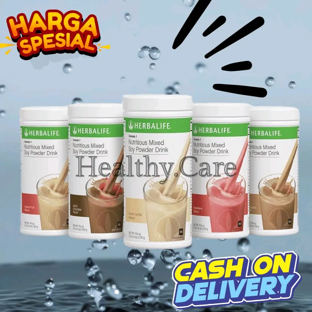 Herbalife Shake Original Barcode Cut