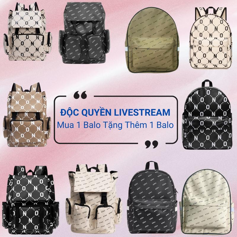 Balo Da Packback Đi Chơi - Đi Học -Balo CHống Nước - Họa Tiết On Mẫu 2 Backpack Đeo Vai