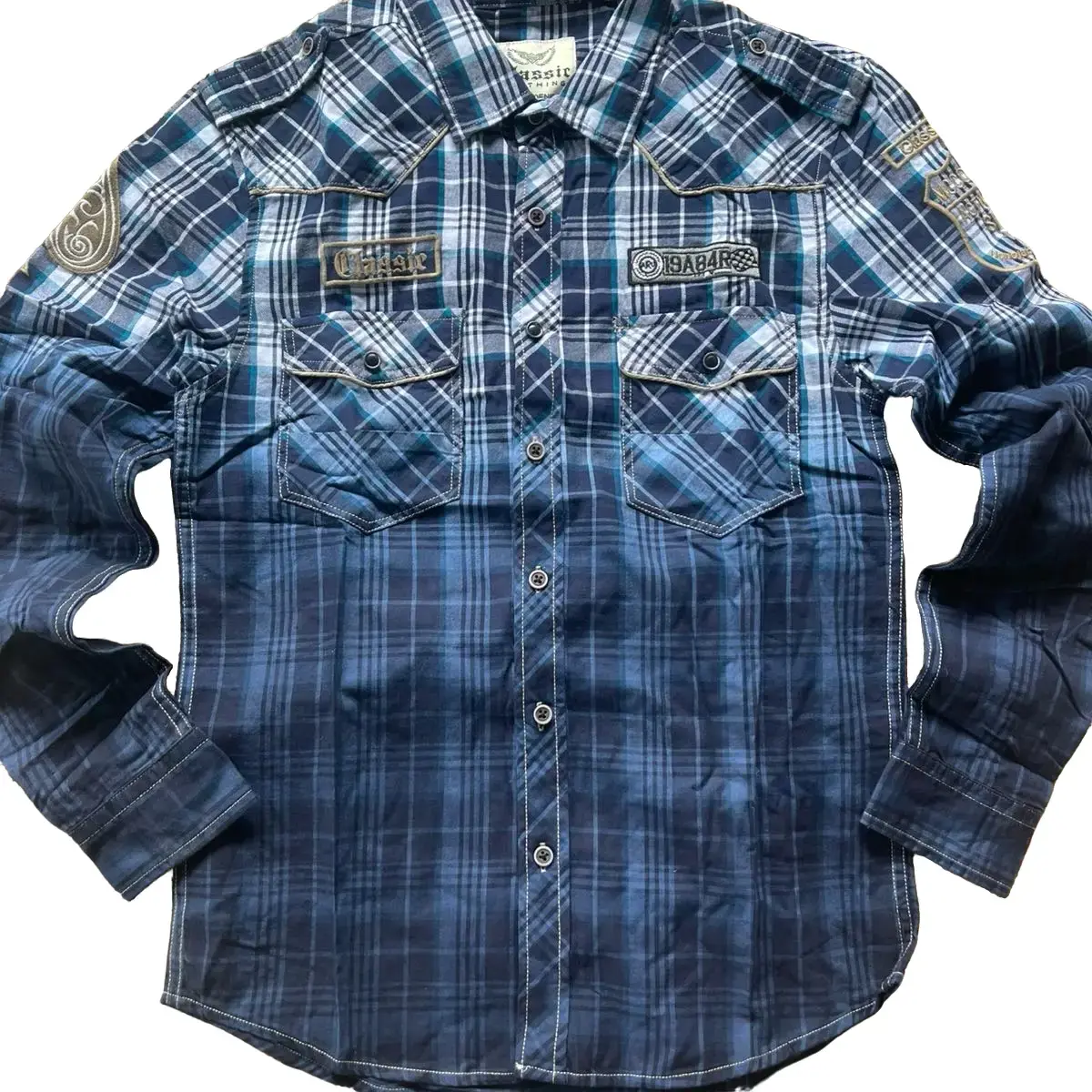 Áo sơ mi Classic chính hãng 2025 Nam Menswear