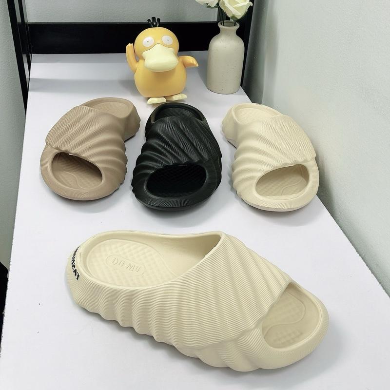 Dép Duwa nam phom bánh mì phi thuyền xoắn ốc unisex chât liệu eva nhẹ êm chân . 0