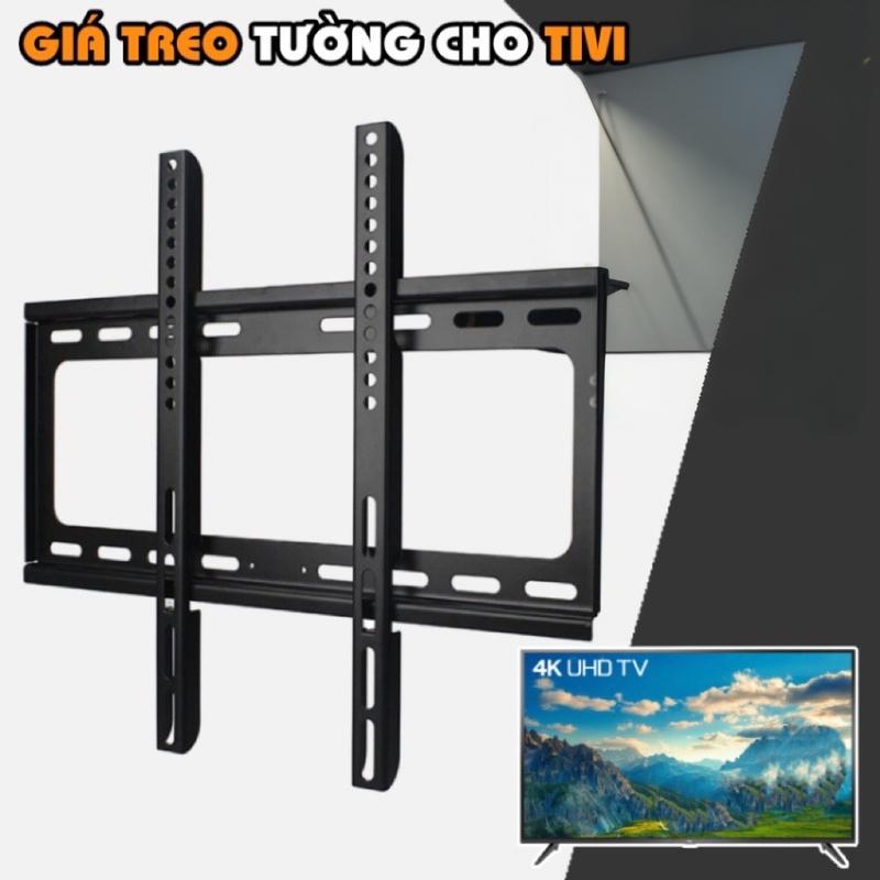 Giá treo tivi đa năng cố định dành cho 19-75 inch, tương thích với Samsung/Philips/TCL/Sharp/Sony/LG/Hitachi/Panasonic/Sanyo/Asanzo Điều Khiển Tivi