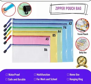 Zipper Bag / Map Jaring / Map Ziper / Travel Pouch / Map Resleting DP5105