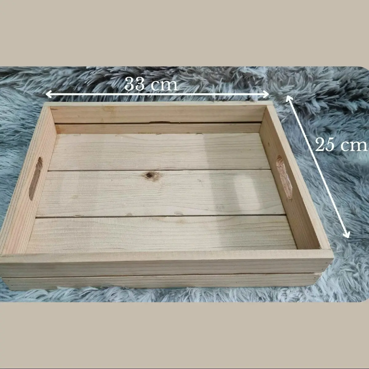 Wooden Breakfast Tray