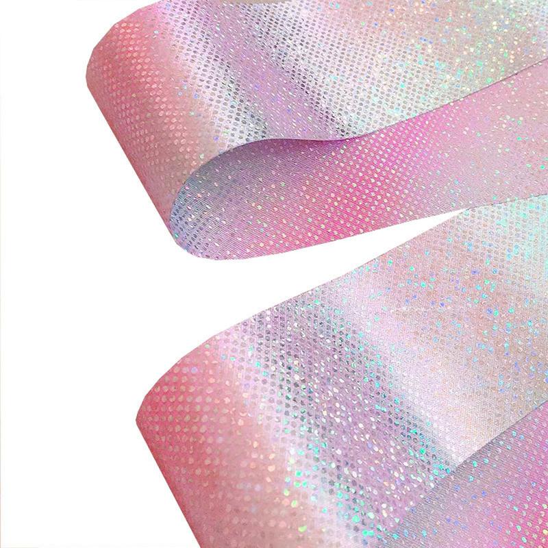 Product Introduction of 4M Flashing Star Ribbons Dance Ribbon Gym Rhythmic Art Gymnastics Children Kids Training Ballet Streamer Rainbow Twirling Rod #435298 39