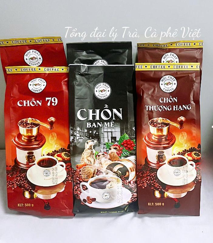 F1_ combo 6 gói cafe hương chồn Mộc phát 2 gói thượng hạng 2 gói ban mê 2 gói 79 Coffee Cà Phê Socola