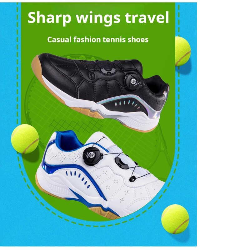 Product Introduction of Women Big Size 45 46 Men Light Tennis Sneakers Autumn Professional Badminton Shoes 18