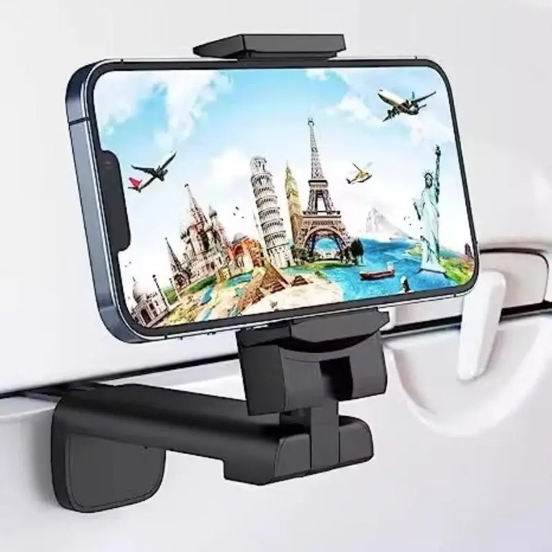 Folding Phone Stand, Universal Live Streaming Phone Holder, Car Navigation Phone Mount, Phone Accessories for Home, Office, Travel 3