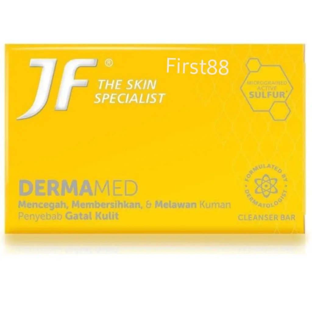 Sabun JF Sulfur dermamed 90gr untuk kulit gatal Membersihkan Soap