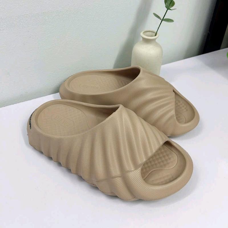 Dép Duwa nam phom bánh mì phi thuyền xoắn ốc unisex chât liệu eva nhẹ êm chân . 4