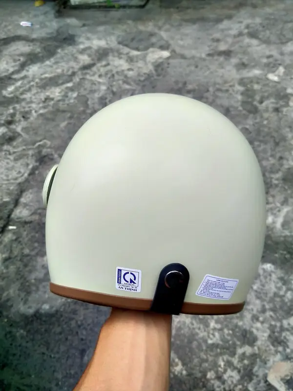 Nón Bảo Hiểm 3/4 Kính Nhiều Màu Cho Nam và Nữ Lựa Chọn - Đạt Chuẩn CR [ PHÙ HỢP VÒNG ĐẦU 52-60 CM ] 6