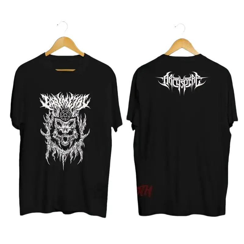 Kaos Baju Oblong Lengan Pendek Distro Pria Wanita Dewasa Kata Kata Nyindir Keren Terbaru 2025 Metal Santai Crew Neck Polos Hitam Branded Fit 0