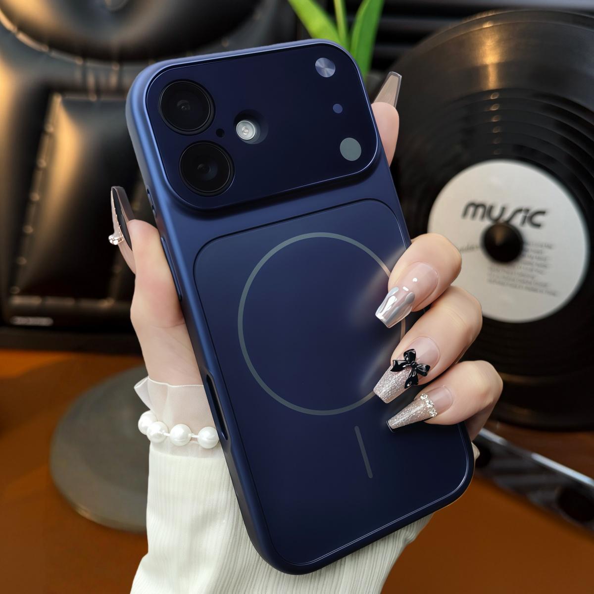 Casing HP Kaca Full Coverage Lensa Jendela Besar Segera Jadi Seri 17 untuk iPhone 13 14 15 16 17 pro max