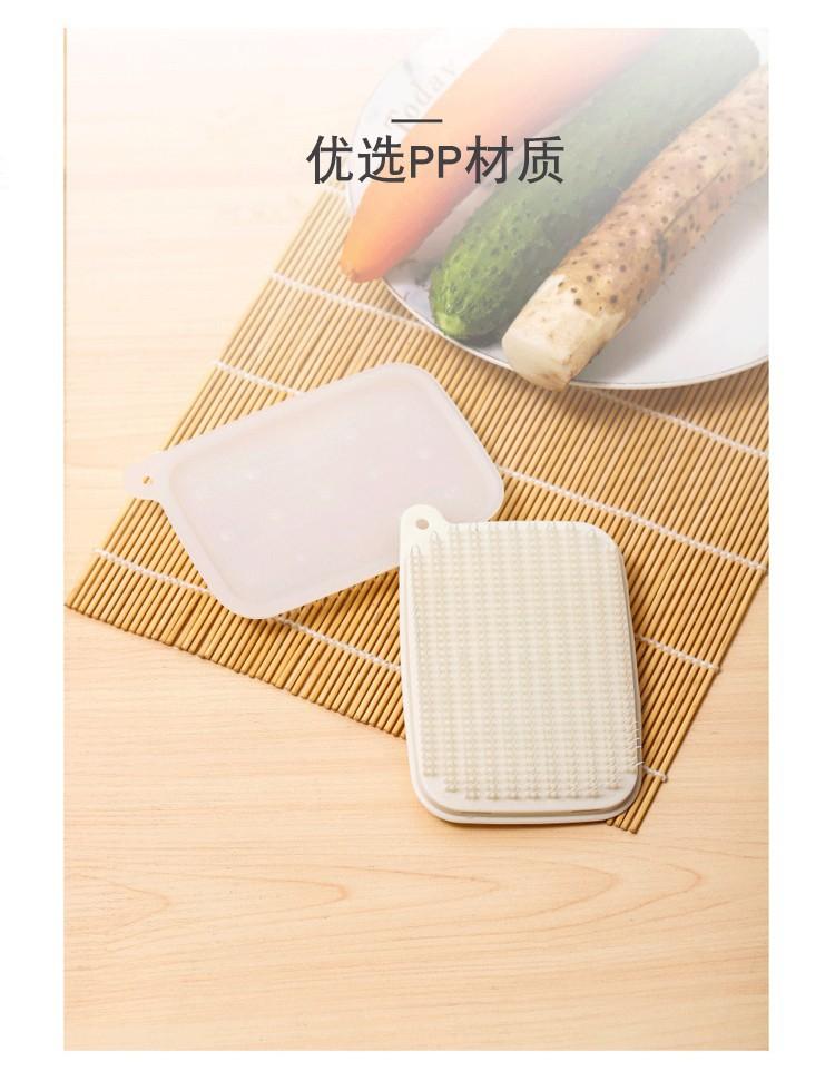 Product Introduction of Fruit and vegetable cleaning brush, kitchen cleaning, potato washing, vegetable and fruit bendable cleaning, sink crevice brush 6