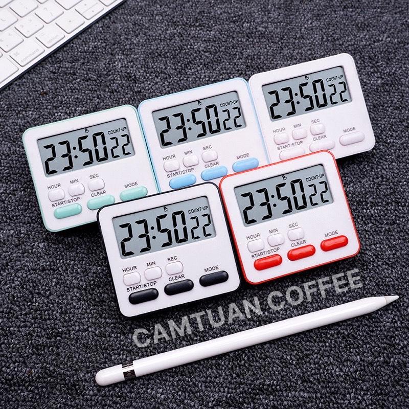 Đồng hồ hẹn giờ, đếm ngược giờ phút giây bằng điện tử mini sử dụng AAA nhỏ gọn, tiện dụng