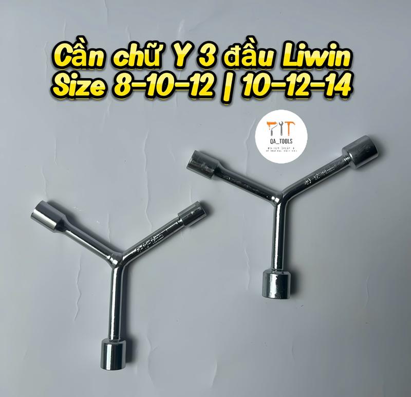Cờ lê cần chữ Y Liwin 3 đầu vặn ốc đa năng đủ kích cỡ sửa chữa hàng ngày