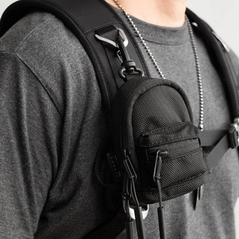 Product Introduction of tas mini deon model ransel tangan gantungan tas ukuran 12x10x3cm gantungan kunci free tali 8