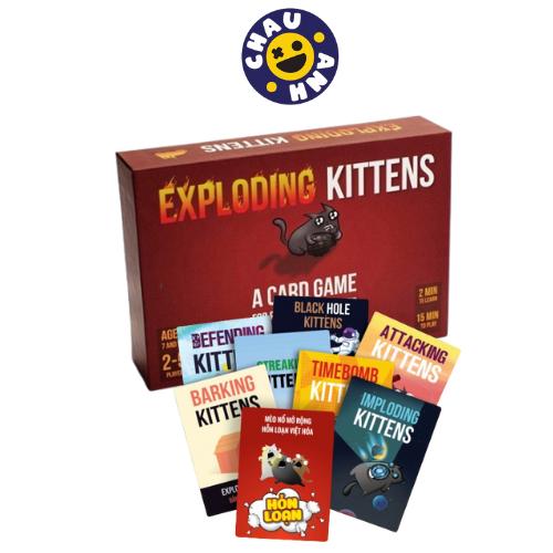 Combo mèo nổ ĐỎ + 8 bản mở rộng mới nhất mèo nổ đầy đủ full news 2023