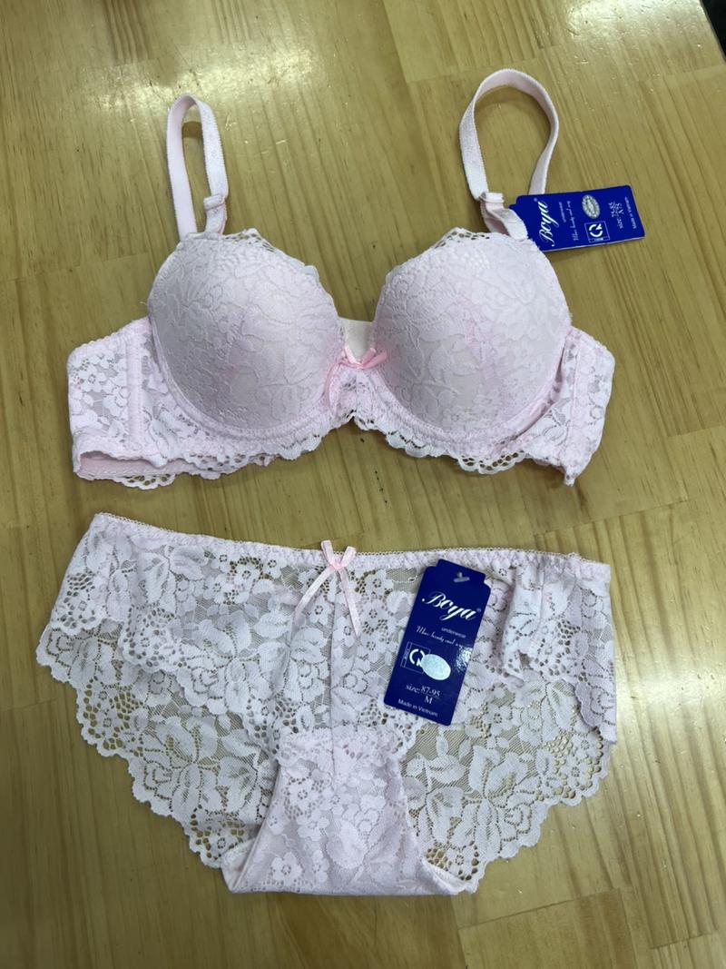 Product Introduction of [BOYA522] Combo đồ lót REN, áo ngực MỎNG có gọng, 2 móc cài và quần lót ren - Áo Quần Lót 15