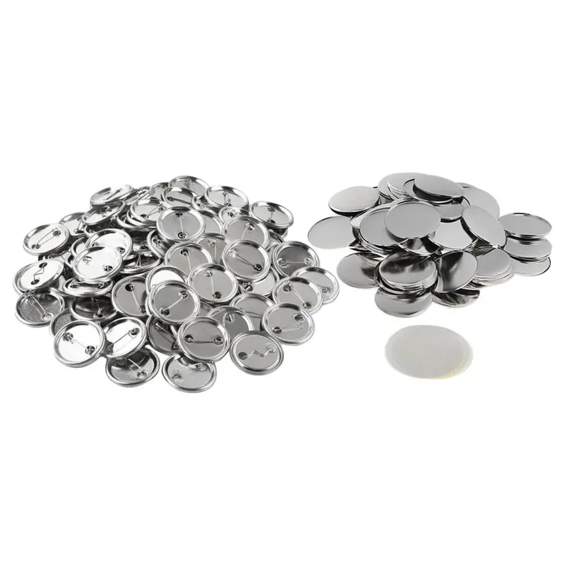 50/100Sets Crafts Lover DIY Blank Badge Button Pins Components Souvenirs Supplies DIY Crafts Art Presents Making Blank Button Badge Kit 5