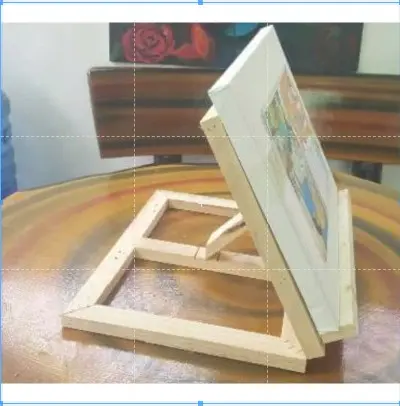 Giá vẽ tranh để bàn - Dụng cụ vẽ tranh bằng gỗ 6