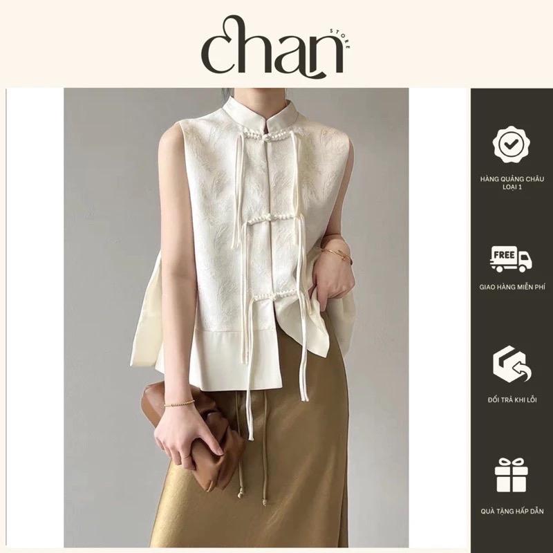 Áo kiểu cộc tay form rộng phong cách cổ đại M1003