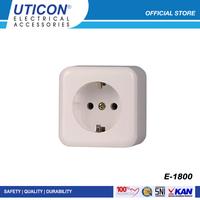 Gambar Uticon E-1800 Stop Kontak Outbow dari Uticon Official Kota Administrasi Jakarta Barat 1 Tokopedia