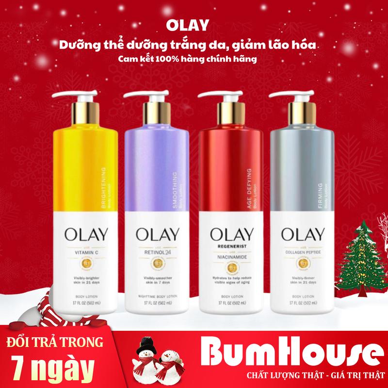 [Bản Mỹ] Dưỡng thể Olay dưỡng da B3 Firming & Hydrating body lotion 502ml