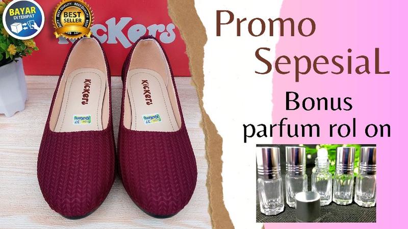 Product Introduction of Sepatu Wanita flatshoes Rajut impor peremium free parfum fres 2