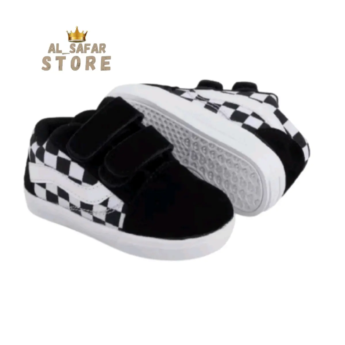 Al_Safar Sepatu Anak Unisex Catur Usia 1/3 Tahun