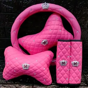Set Aksesoris Mobil DAD Pink Fanta 3in1