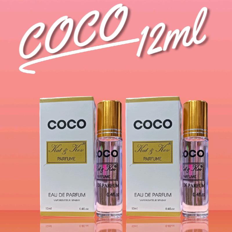Combo 2 Chai Nước Hoa Lăn Tinh Dầu Hương CoCo Kat&Kev 12ml Thương Hiệu Việt 0