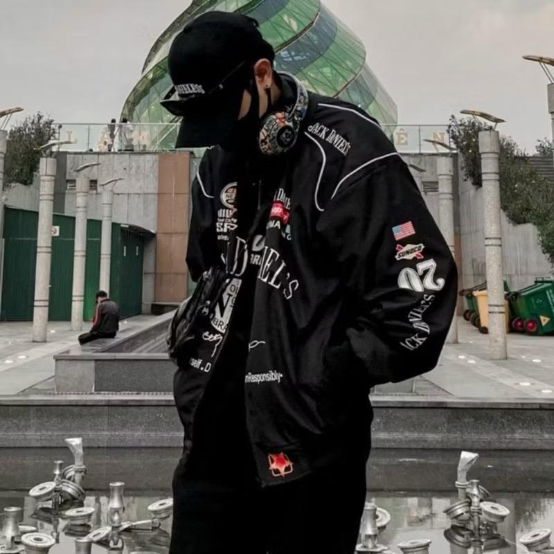 Áo KhoácNam Nữ  JackDaniel's Racing Jacket 4