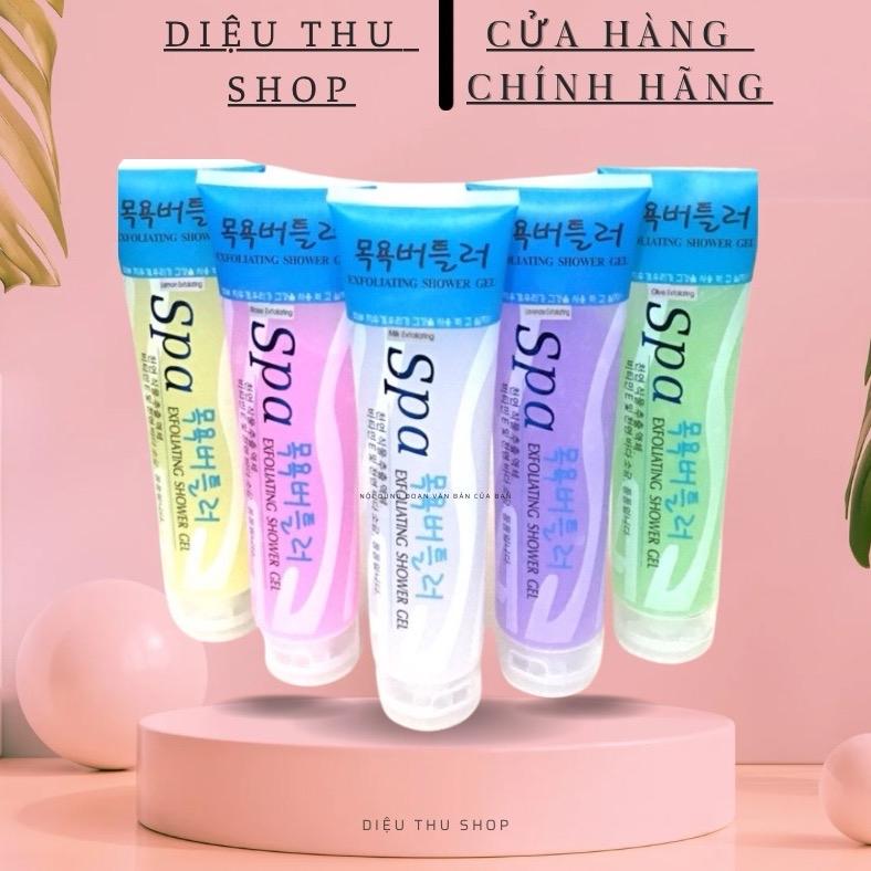 Sản Phẩm Tẩy Tế Bào Da Chết Spa 350ml Cho Mặt Và Body - Skincare Cho Nữ Women - Trà, Tea 0