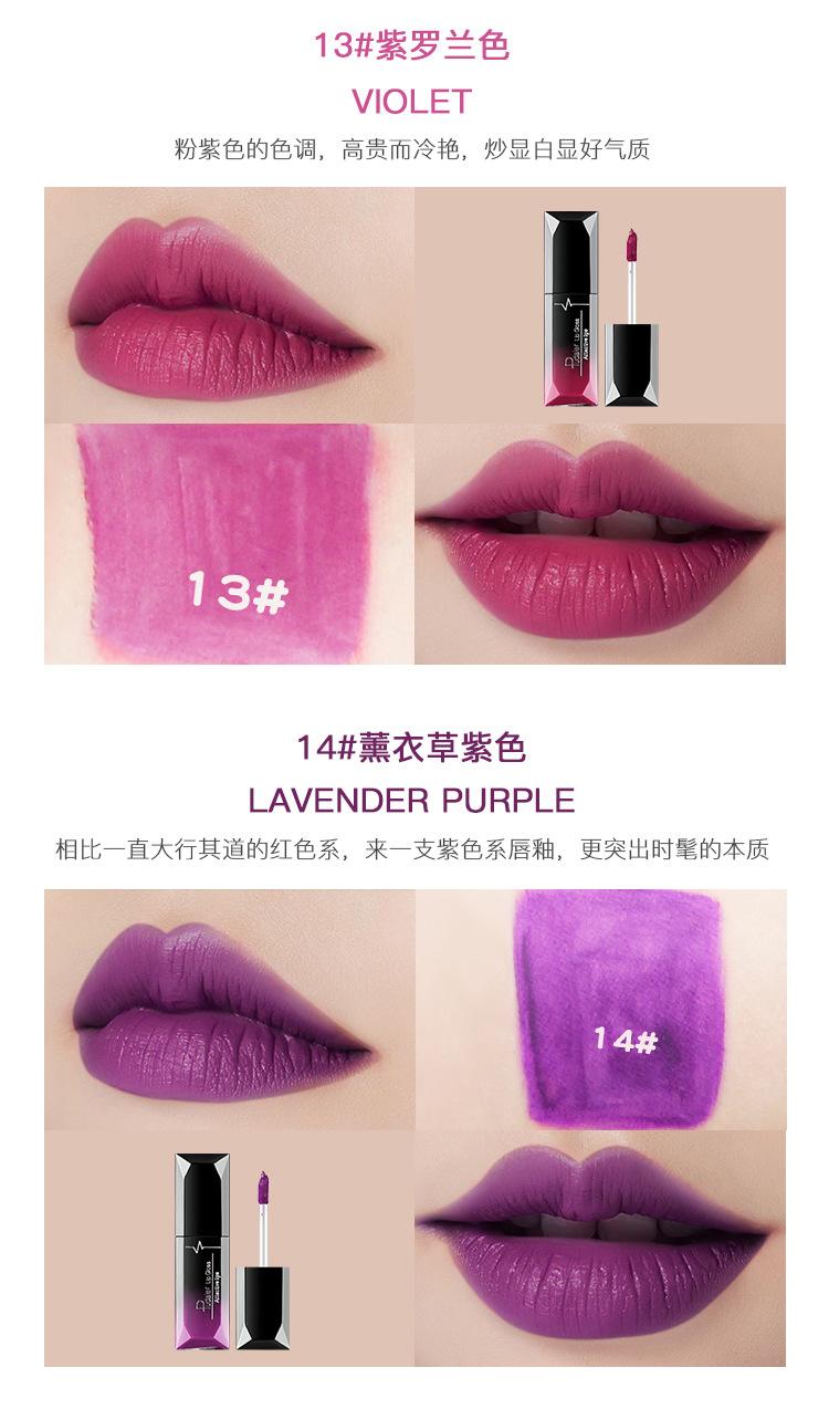 Product Introduction of liquid lipstick doesn't fade easily and can be used as both lipstick and lip gloss. lightweight, and easy to apply to the skin, making it a cost-effective choice. Selena  has also used this lipstick. gomez makeover  glazed muted  color  lippies 6