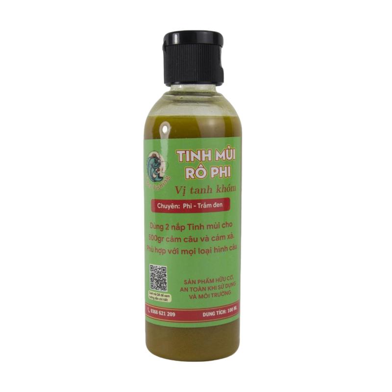  Tinh mùi Rô Phi Tiger Fishing chai 100ml Bắt Cá Đi Câu Câu Cá 