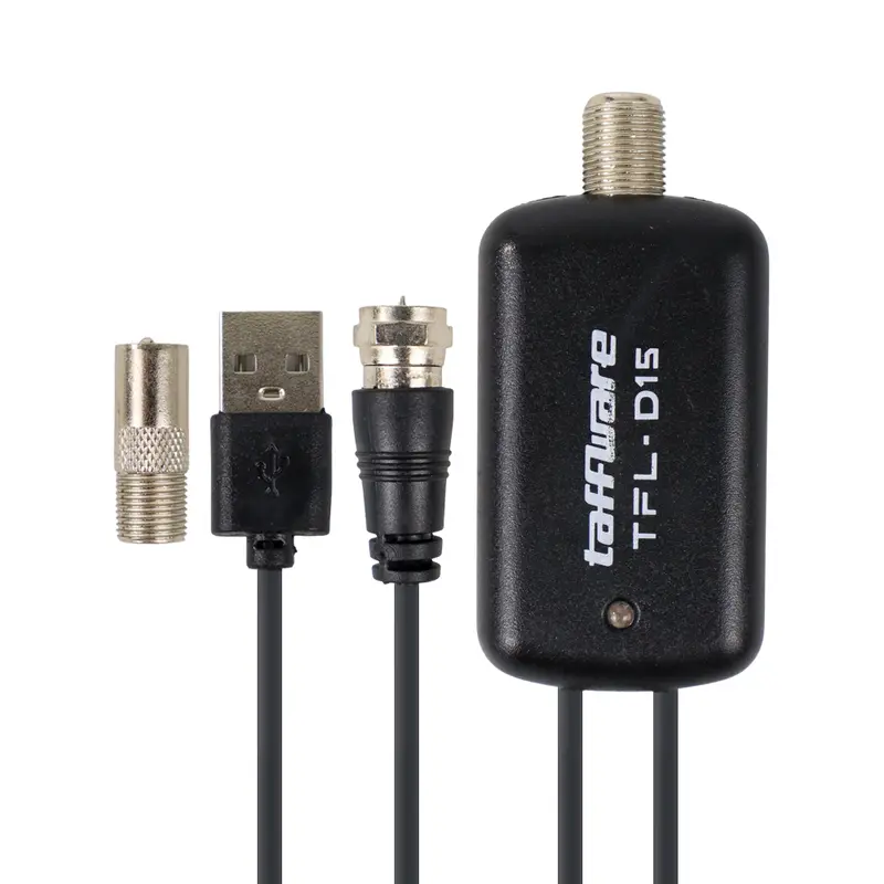 ANTENA TV DIGITAL INDOOR DVB-T2 + SIGNAL BOOSTER AMPLIFER 2