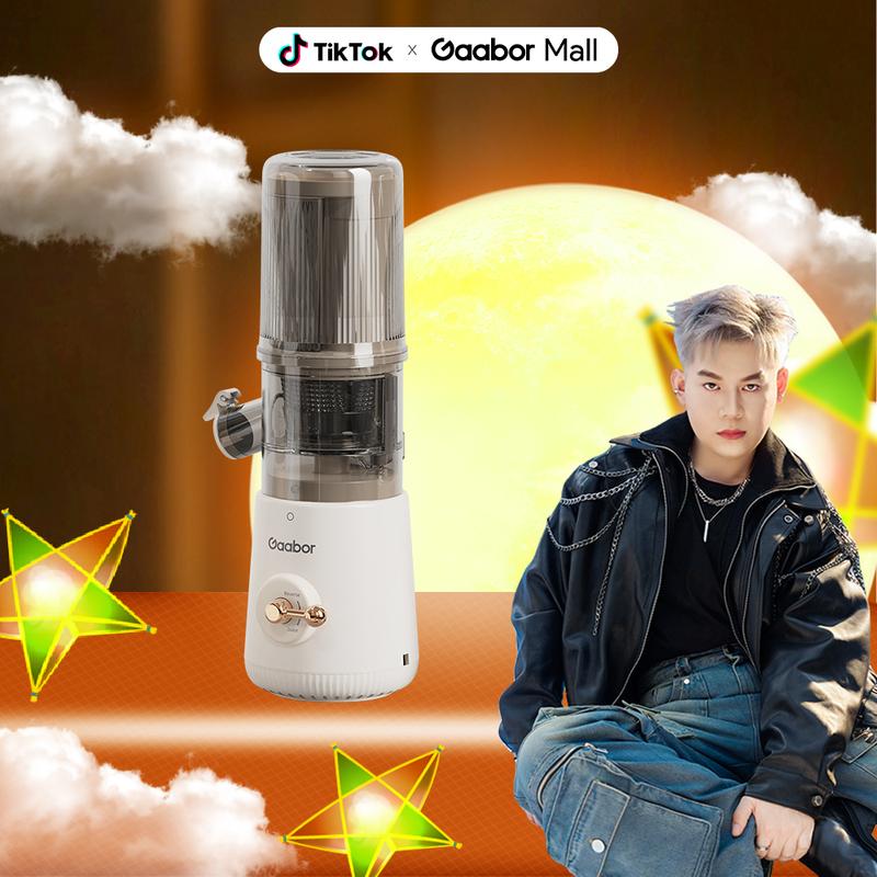 [GAABOR x Longchun] Máy ép chậm Gaabor FP1M-WH01A ép các loại rau củ quả đa năng công suất 100W đảm bảo giứ chất dinh dưỡng ép trái cây Nấu Ăn Xay Sinh Tố