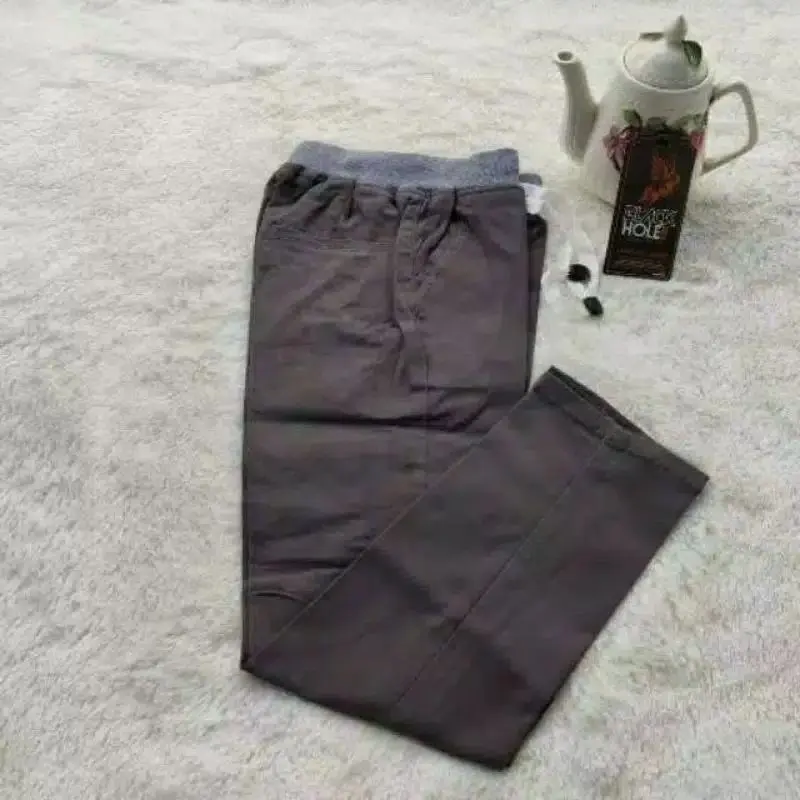 CELANA ANAK PANJANG MODEL CHINO RIP USIA 1 2 3 4 5 6 7 8 9 10 11 12 tahun cowok Katun 2