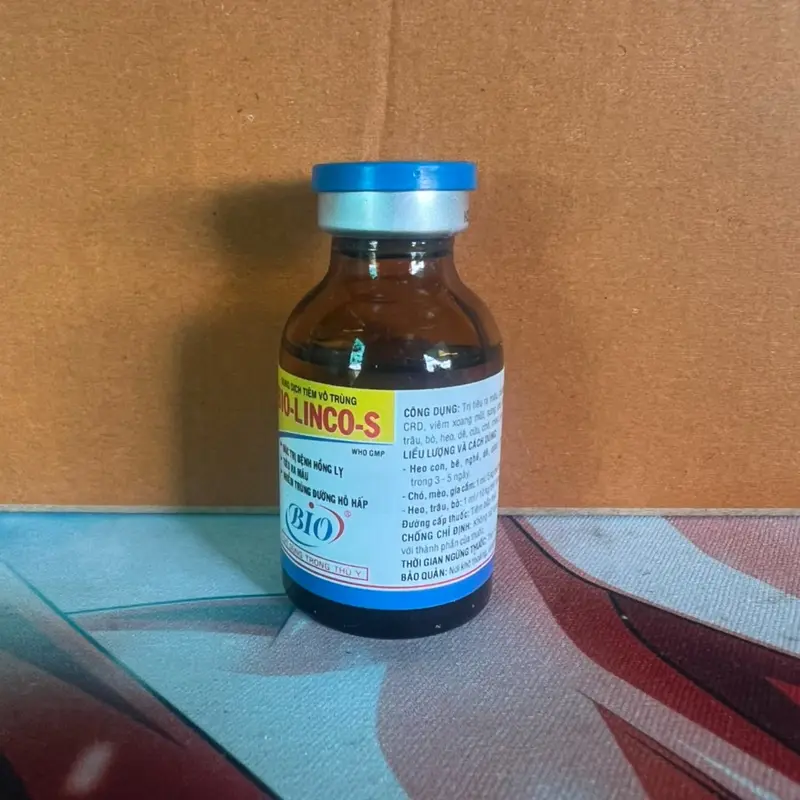 LINCO-S trị Khò Khè Sổ Mũi Sưng Mặt trên gia cầm 1