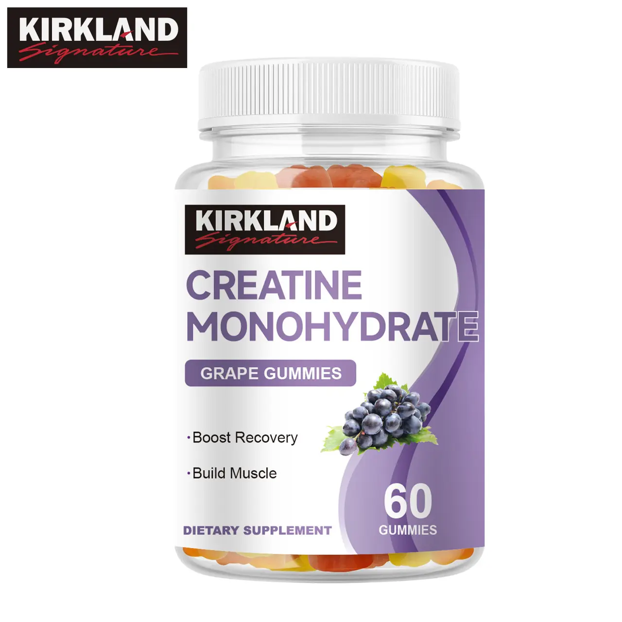 Creatine Monohydrate Gummies 400mg Help Muscle Strength, Muscle Builder ...