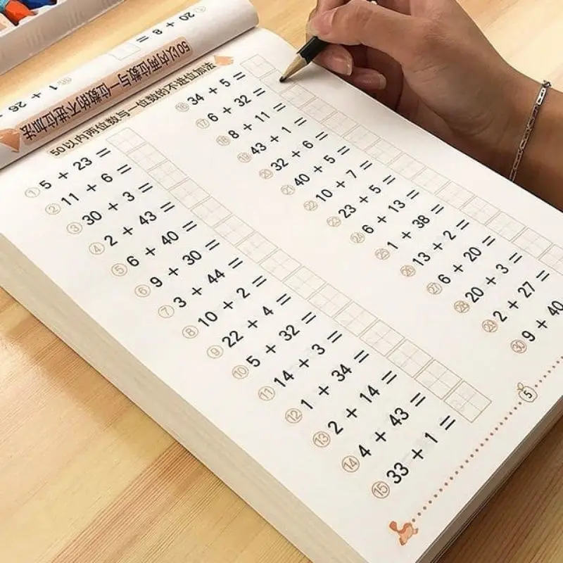Pengurangan dan Penjumlahan Buku Kerja Matematika /Soal Latihan Matematika Anak - (10-100) 6