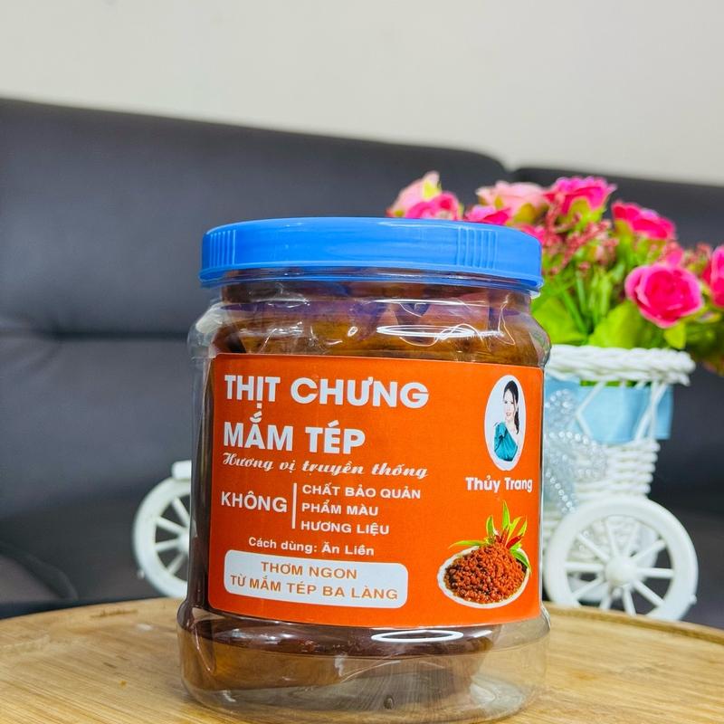 Thịt chưng mắm tép có Tôm xay vị nhà làm