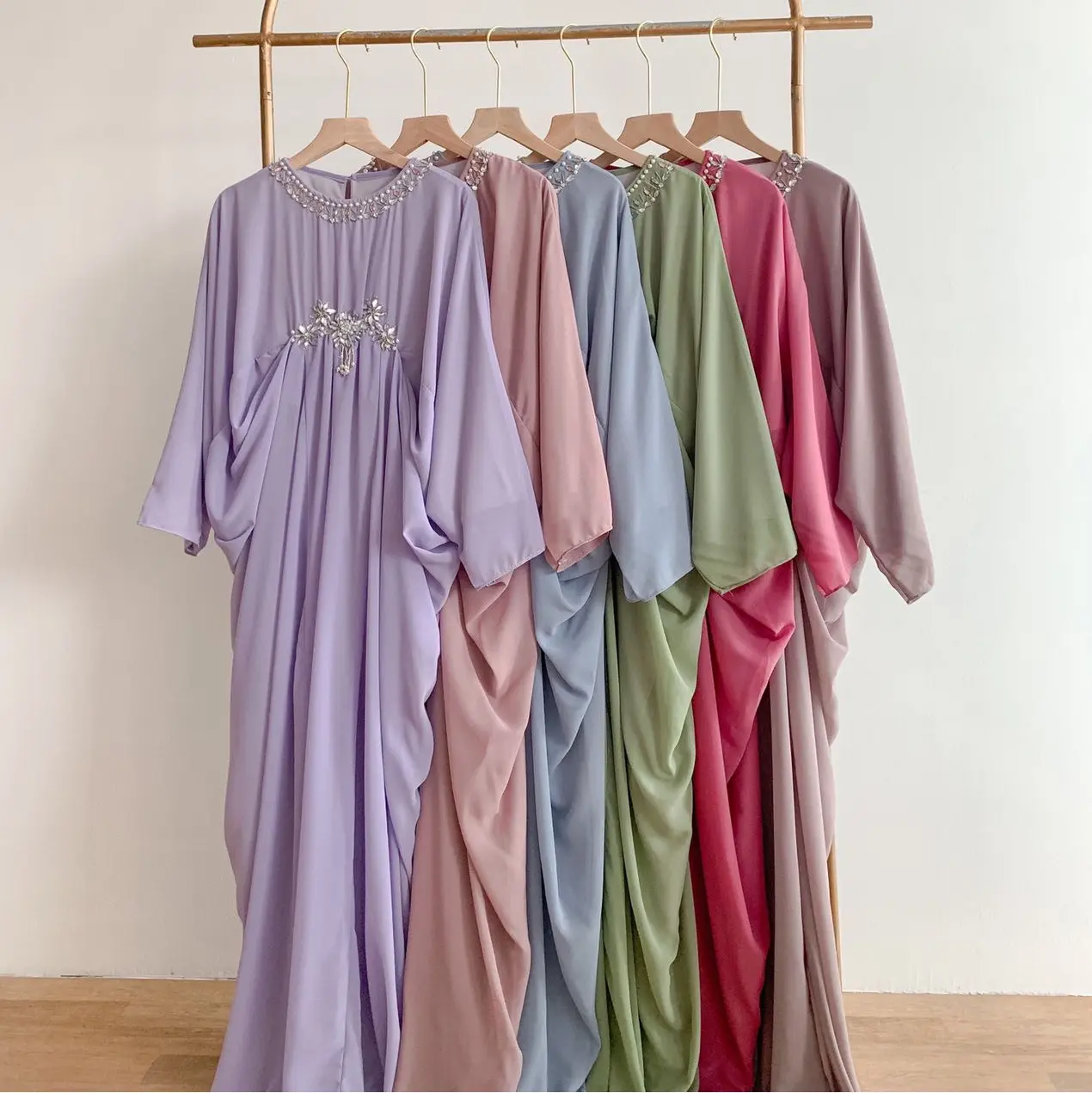 Jeddah Kaftan Lebaran Wanita