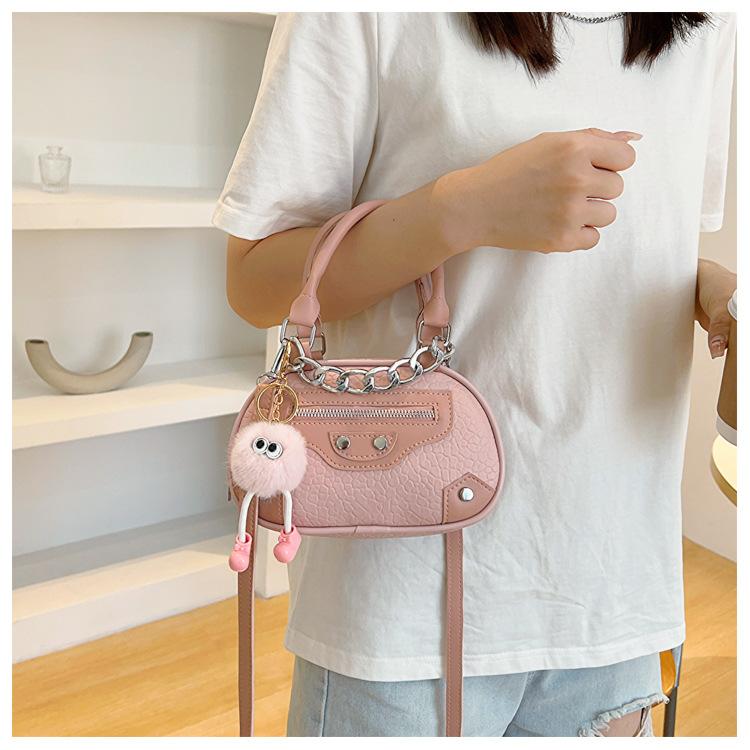 Product Introduction of Túi Tròn, Cỡ Nhỏ, Thời Trang Mùa Hè Mới, Túi Đeo Vai Cầm Tay Túi Đeo Chéo, Dành Cho Nữ, Hỗ Trợ Nhiều Trang Phục Mix & Match Bag 15