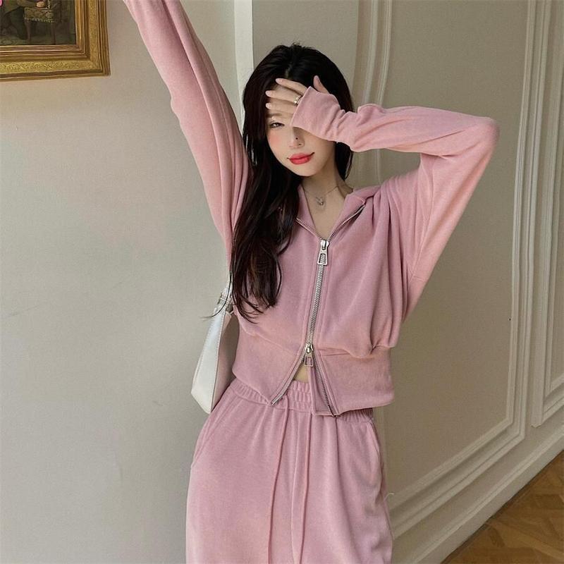 Product Introduction of Bộ Đồ Thể Thao, Thời Trang Thu Đông, Thanh Lịch, Dành Cho Phụ Nữ, Đầu Thu, Áo Len Có Mũ Trùm Đầu, Mỏng Và Rộng Rãi, Phong Cách Hàn Quốc, Bộ Đồ Hai Mảnh Thường Ngày Thích Hợp Cho Học Sinh Women Top 14