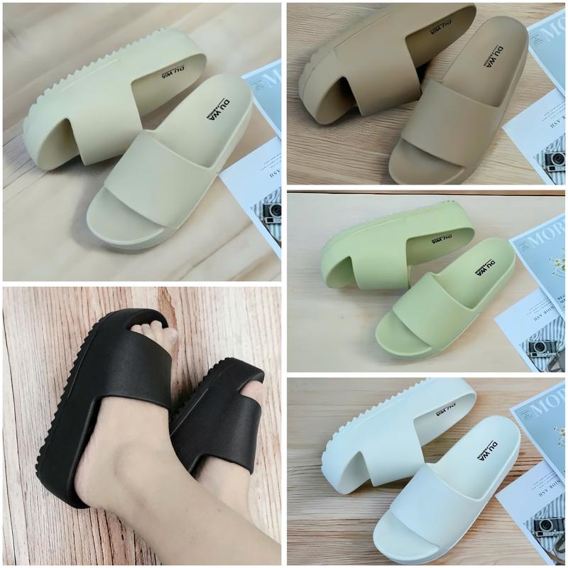 Dép bánh mì nữ đế 6cm siêu nhẹ - đế chống chơn trượt - êm chân thoáng khí ( NHIỀU MÀU SẮC )