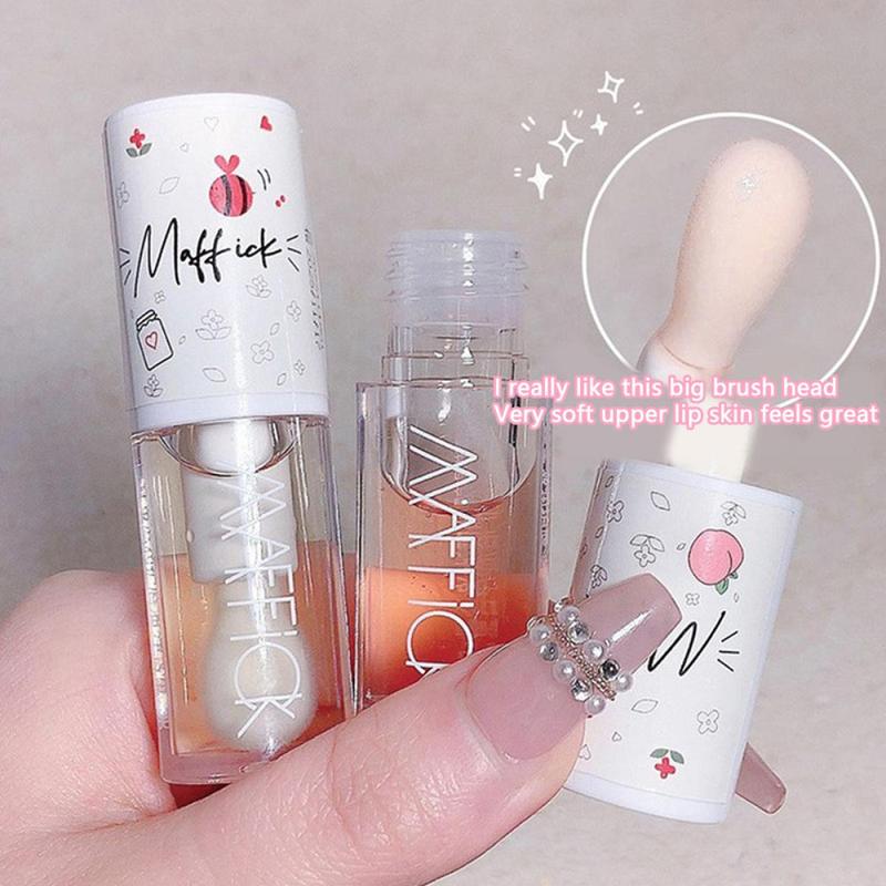 【COD】MAFFICK Lip Oil Honey Liquid Lip Balm Moisturizing And Lightening Lip Lines Lip Care 23g 1